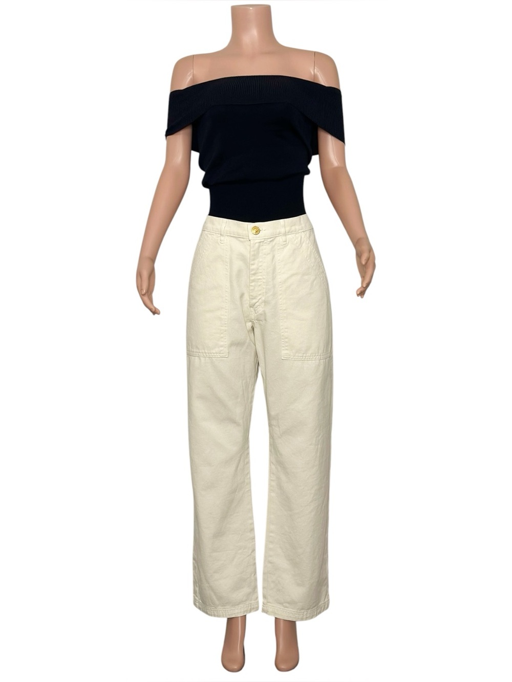 BIG BUD PRESS Work Pants, Vintage Tee White, Small - Picture 3 of 8